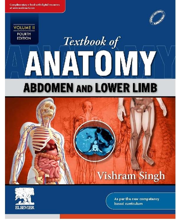 Textbook of Anatomy: Abdomen and Lower Limb, Vol II, 4e